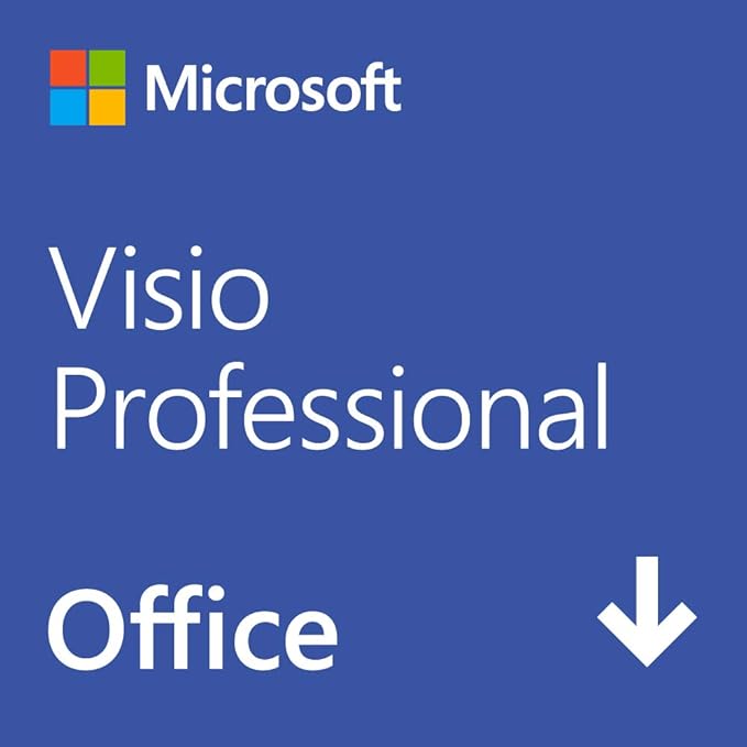 Microsoft Visio Professional 2024(最新 永続版)|オンラインコード版|Windows11、10|PC1台